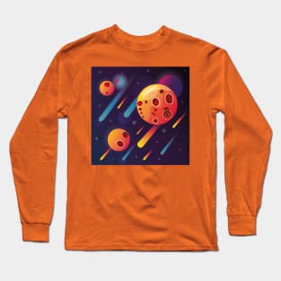 Space and Planets Long Sleeve T-Shirt